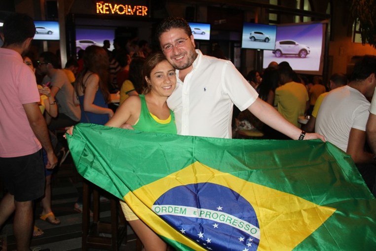 Brazil VS Colombia at Revolver